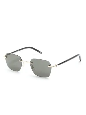 モンブラン MONTBLANC アビエーター サングラス 美品 Montblanc サングラス メンズ通販 - FARFETCH
