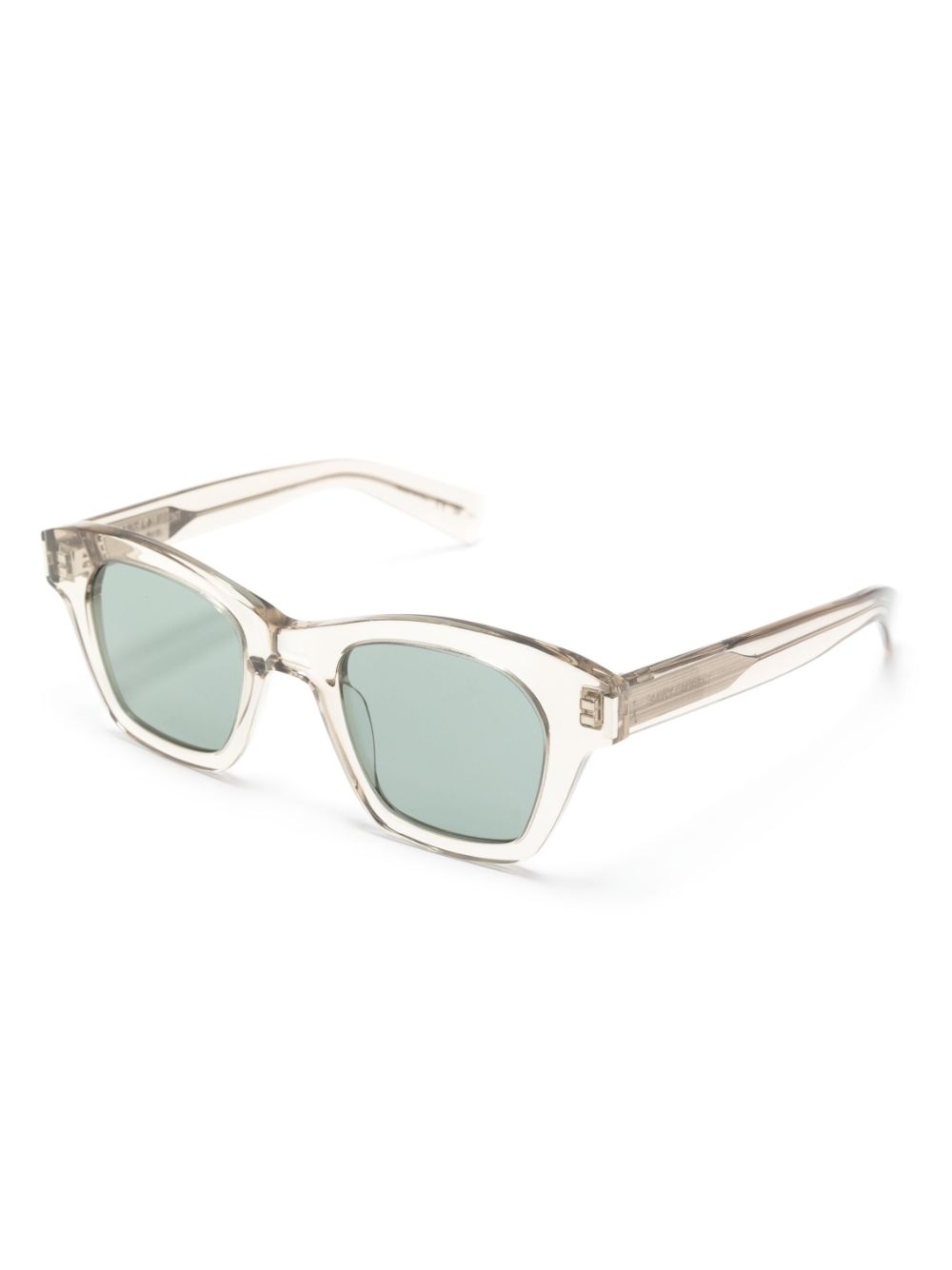 Saint Laurent Eyewear SL 592 square-frame sunglasses - Beige