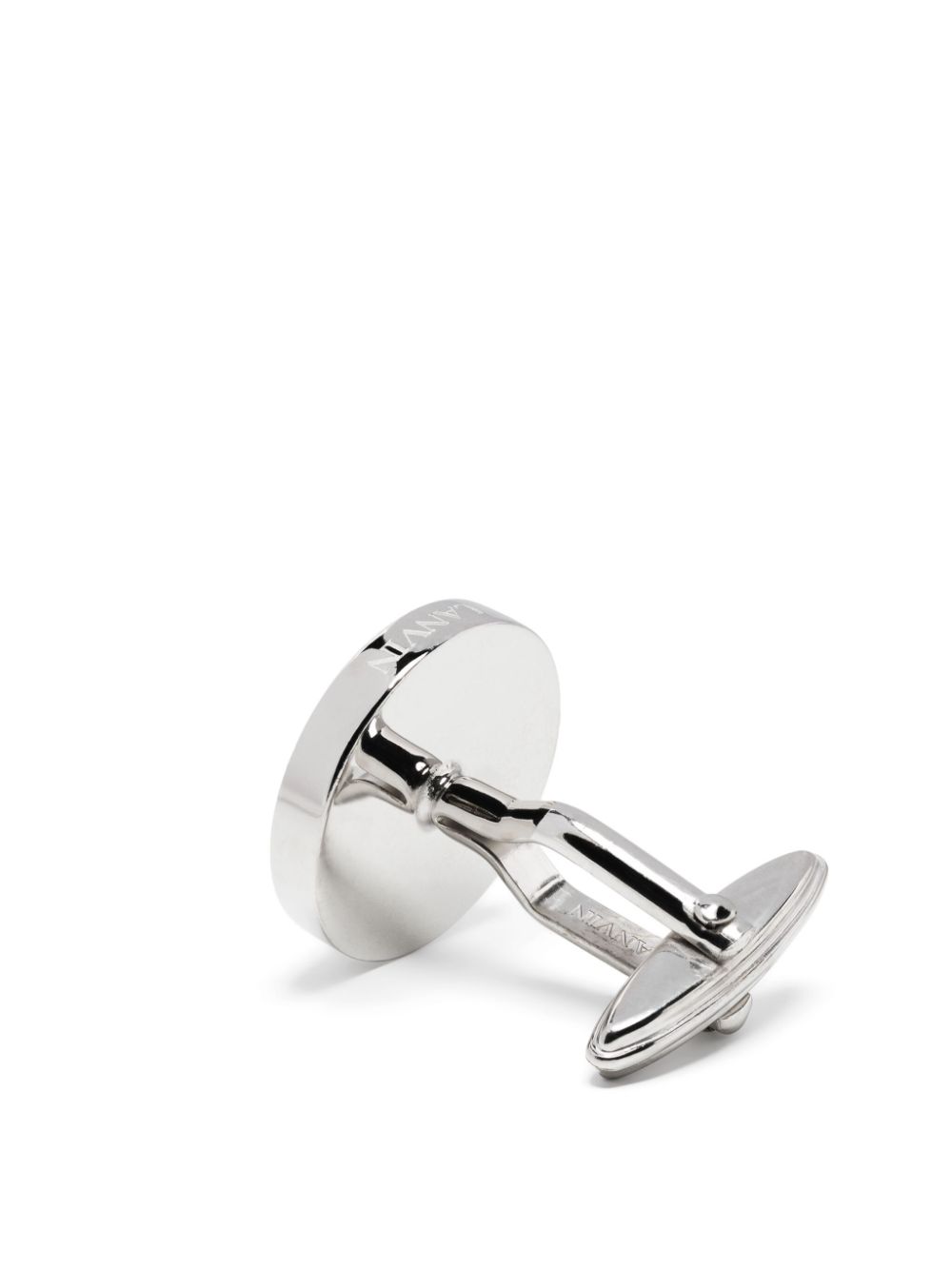 Lanvin circular-design silver cufflinks - Zilver