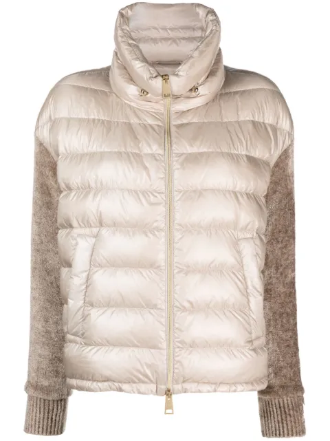 Herno panelled puffer jacket