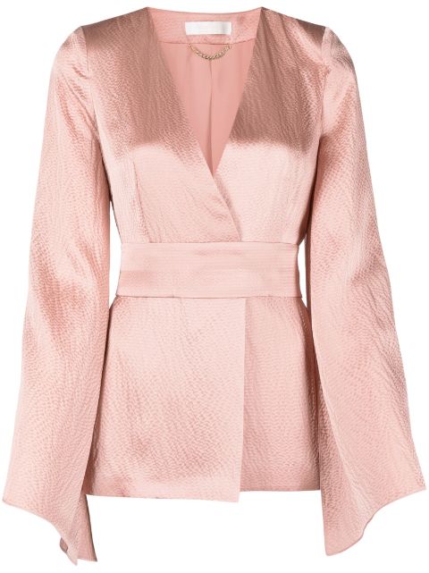 Max Mara Occhi silk kimono jacket Women