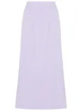Olympiah side-slit midi skirt - Purple