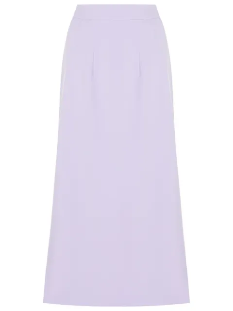 Olympiah side-slit midi skirt