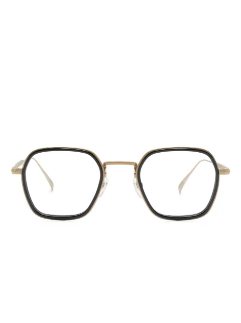 Eyewear by David Beckham geometric-frame titanium glasses