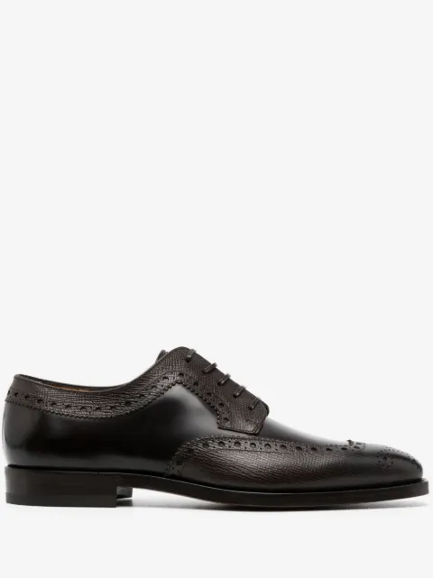 Ferragamo zapatos derby estilo western