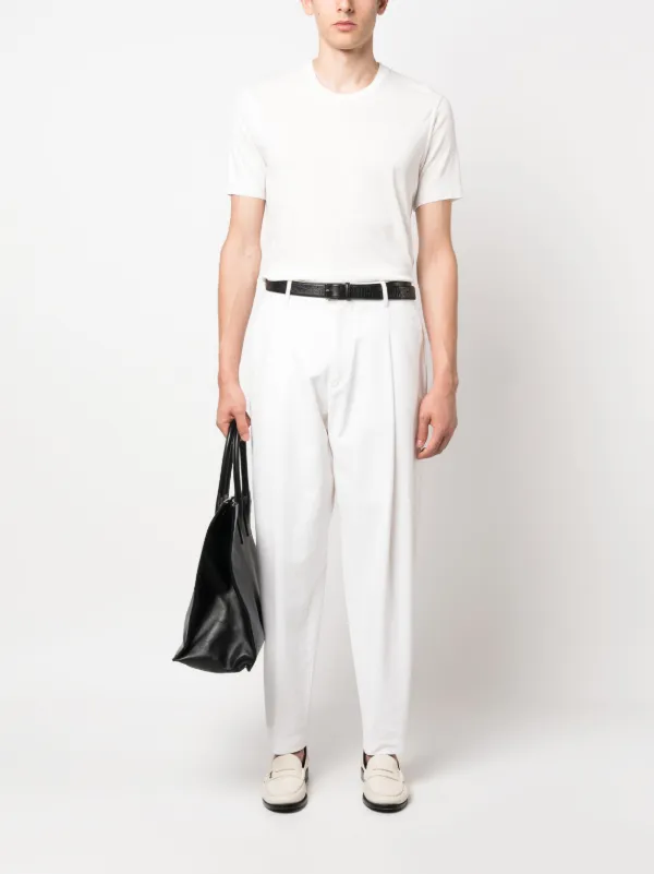 Tシャツ・カットソー Tom Ford White Lyocell Blend T-Shirt TOM FORD crew-neck lyocell-blend T-shirt | White | FARFETCH JO
