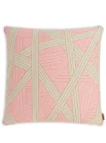 Missoni Home Nastri multi-way stripe cushion - Pink