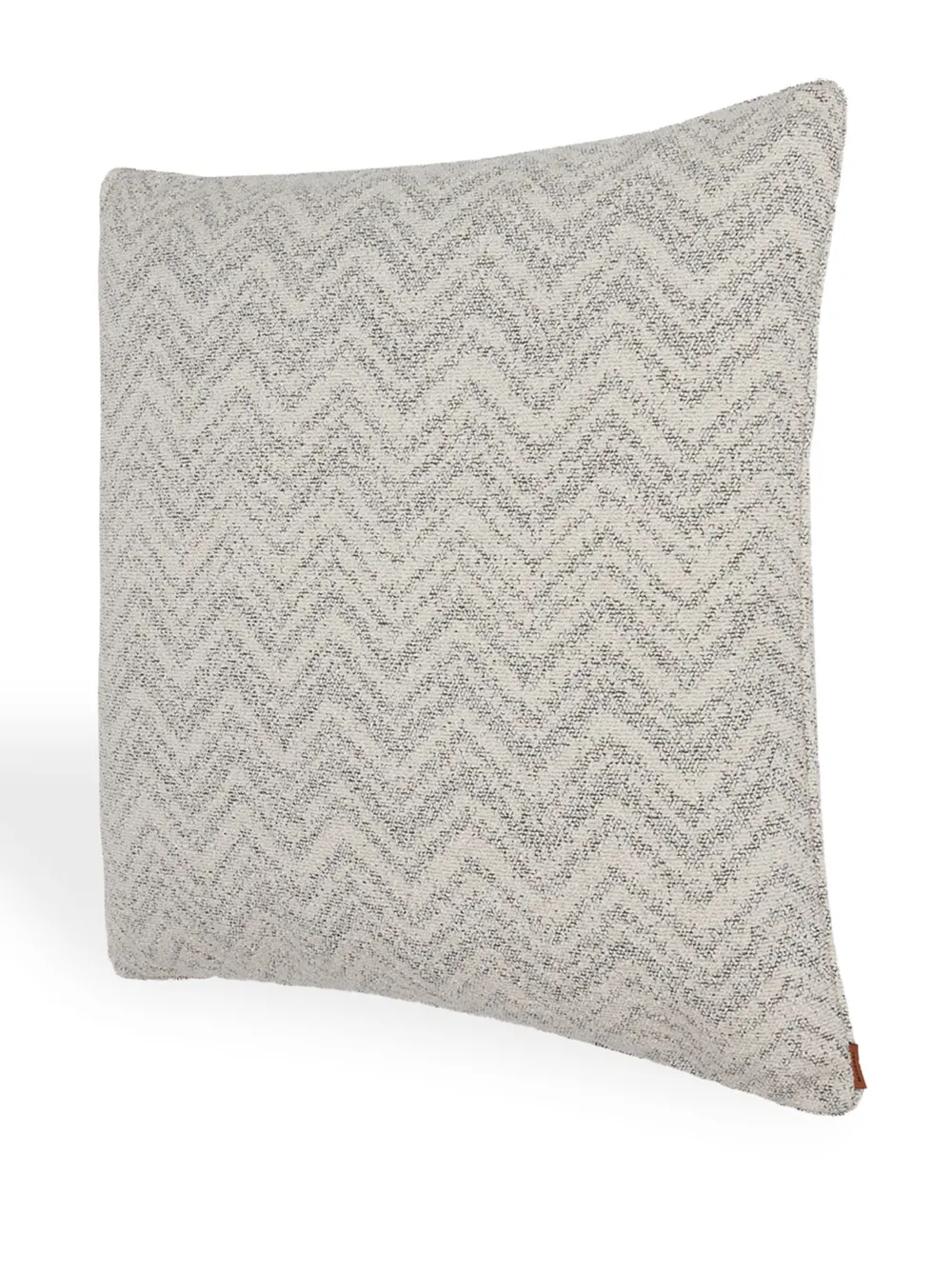 Shop Missoni Large Columbia Zigzag Cushion In White