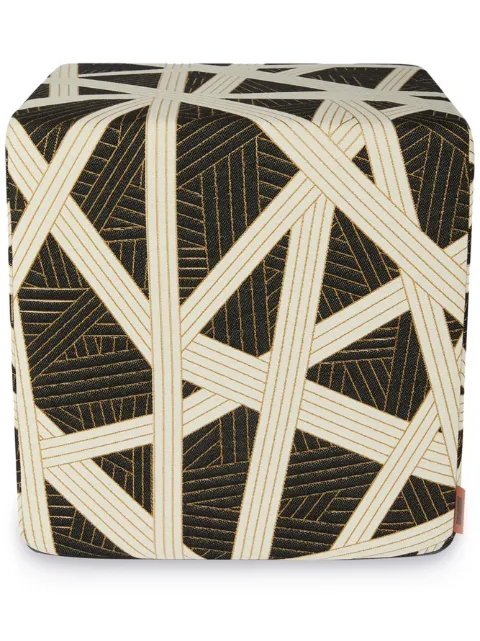 Missoni Home Nastri multi-way stripe stool 