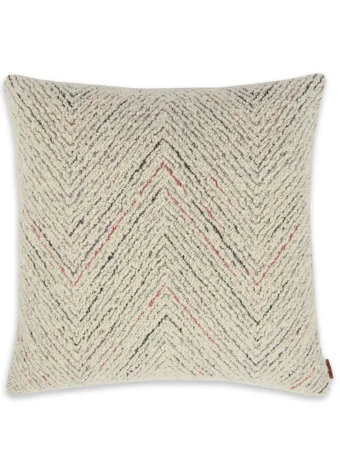 Missoni Home small Gres zigzag-woven cushion