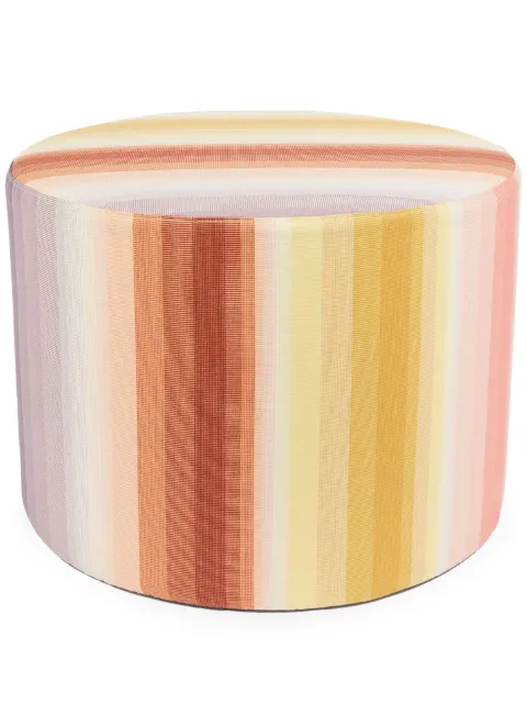 Missoni Home Gestreifter Oceania Hocker