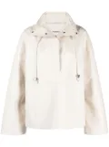 Nanushka Yvette faux-leather jacket - White