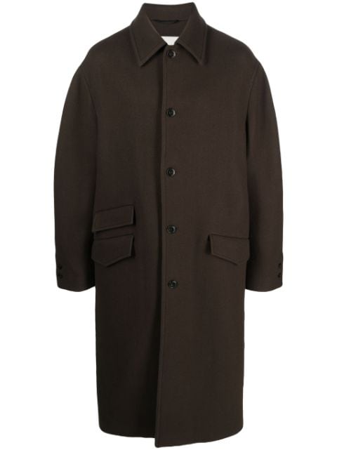 Nanushka drop-shoulder wool coat