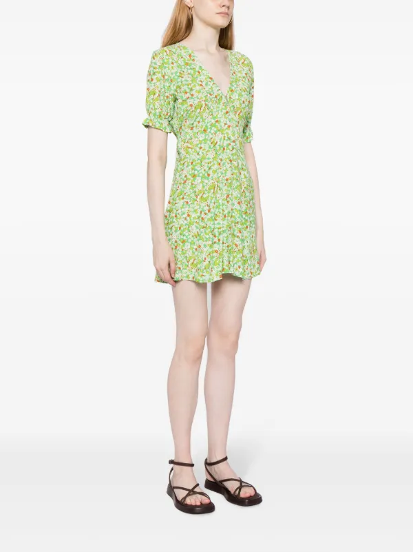 Faithfull The Brand La Belle floral print Minidress Farfetch