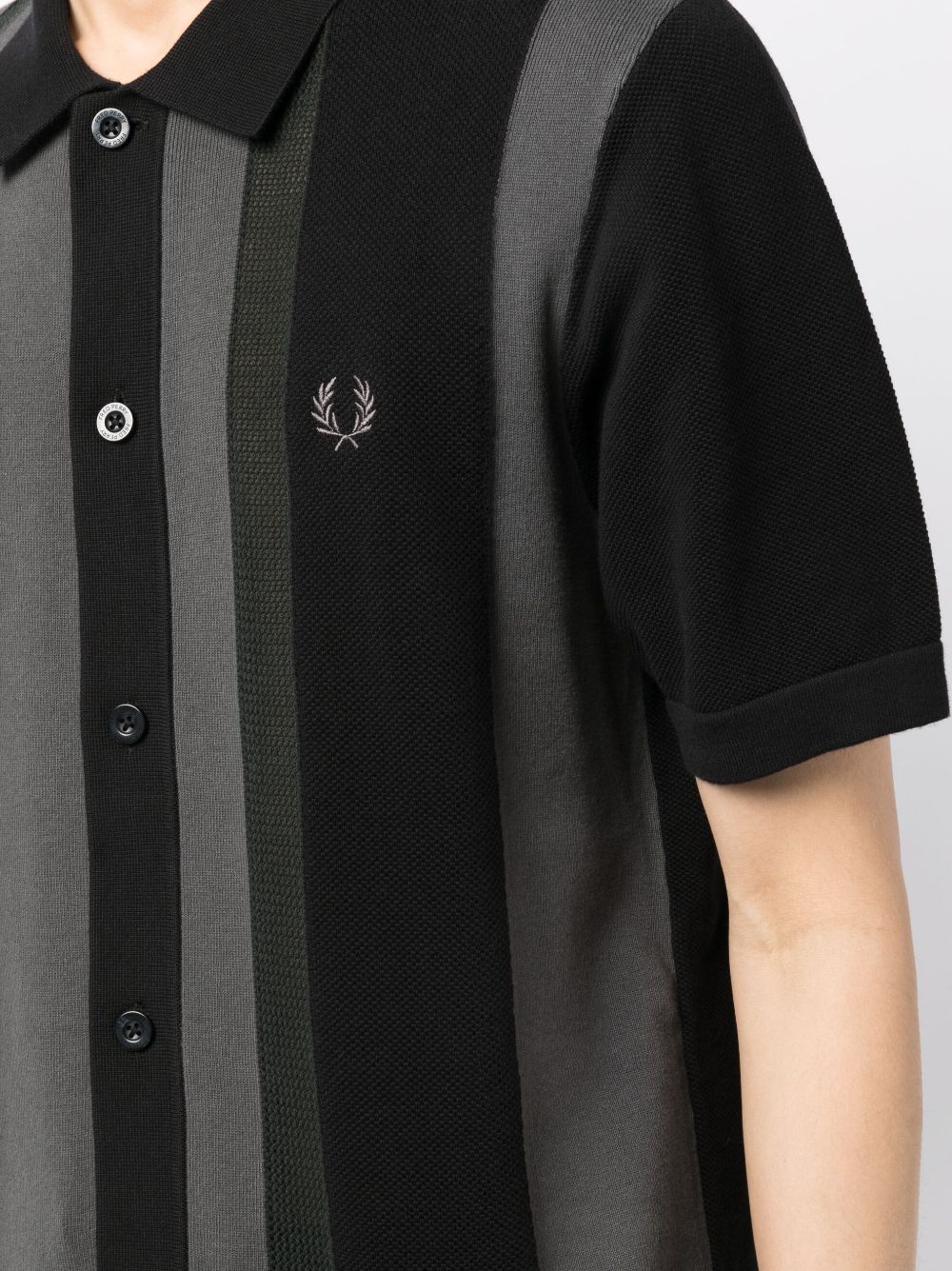 Fred Perry ストライプ ポロシャツ - Farfetch