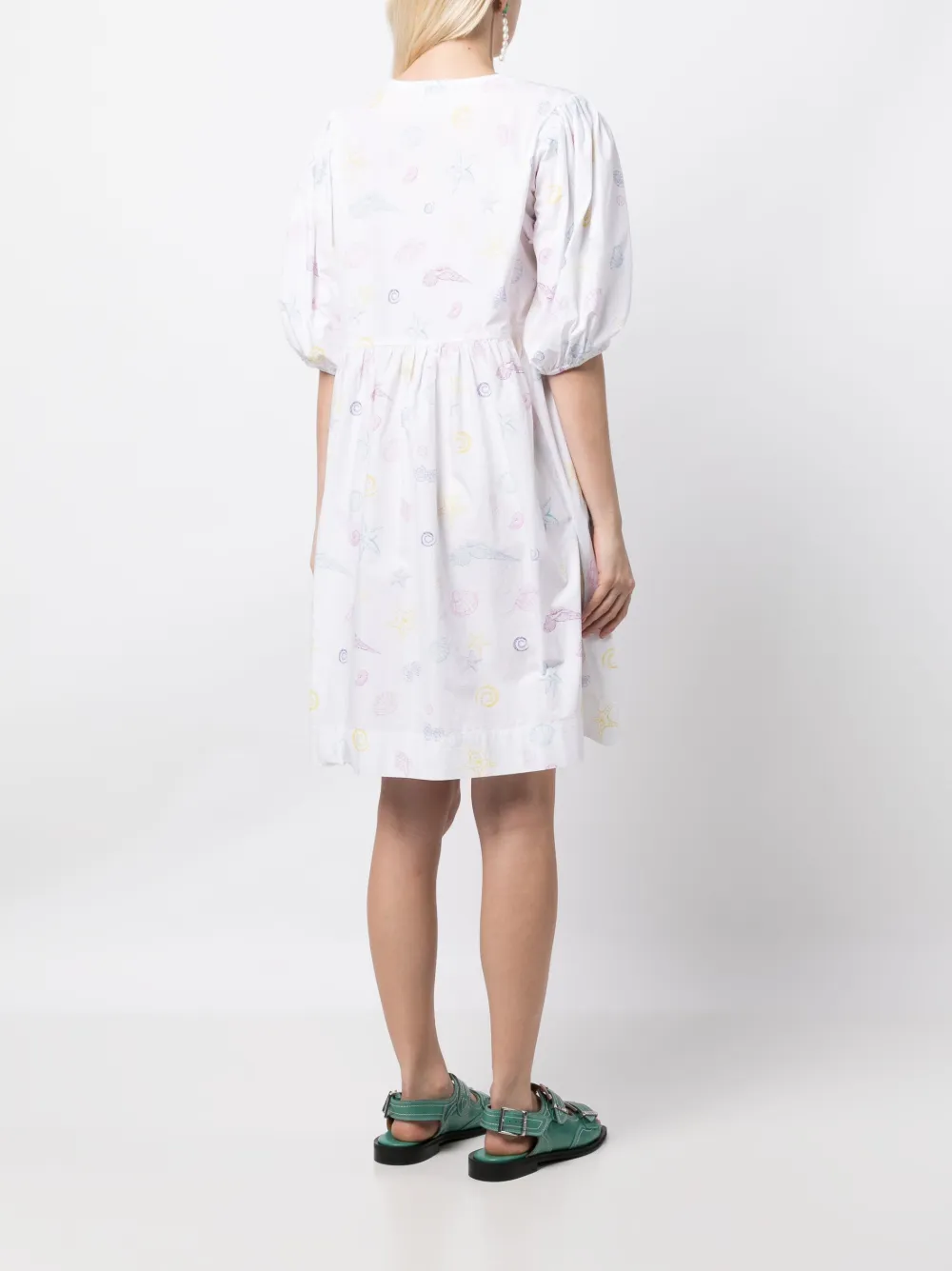 GANNI Abito con stampa | Abbigliamento | Image 4