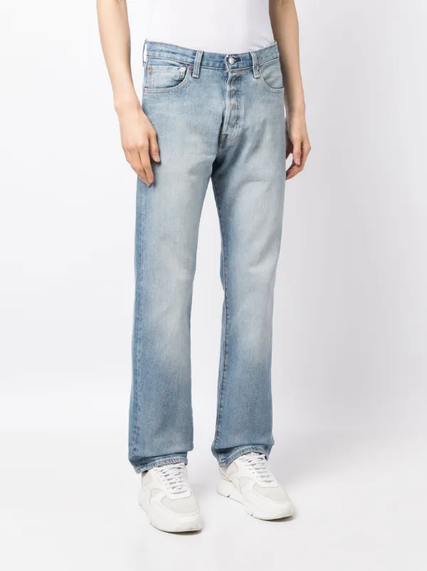 Levi's mid-rise straight-leg Jeans | Blue | FARFETCH