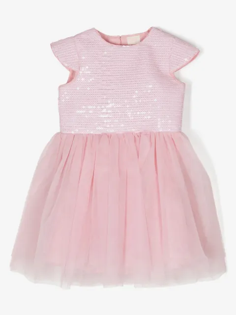 MARLO robe Belle en tulle brodée de sequins 