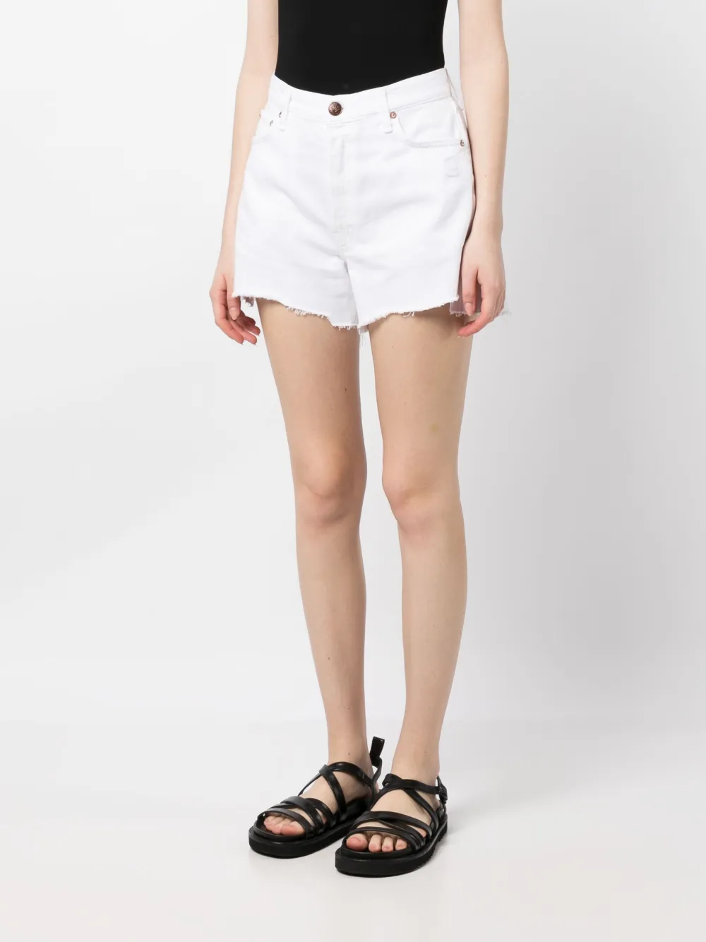 rag & bone Denim shorts Wit