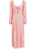 Rixo Olimani floral-print midi dress - Pink