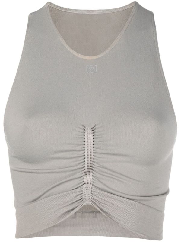 Wolford ruched detailing Performance Top Farfetch