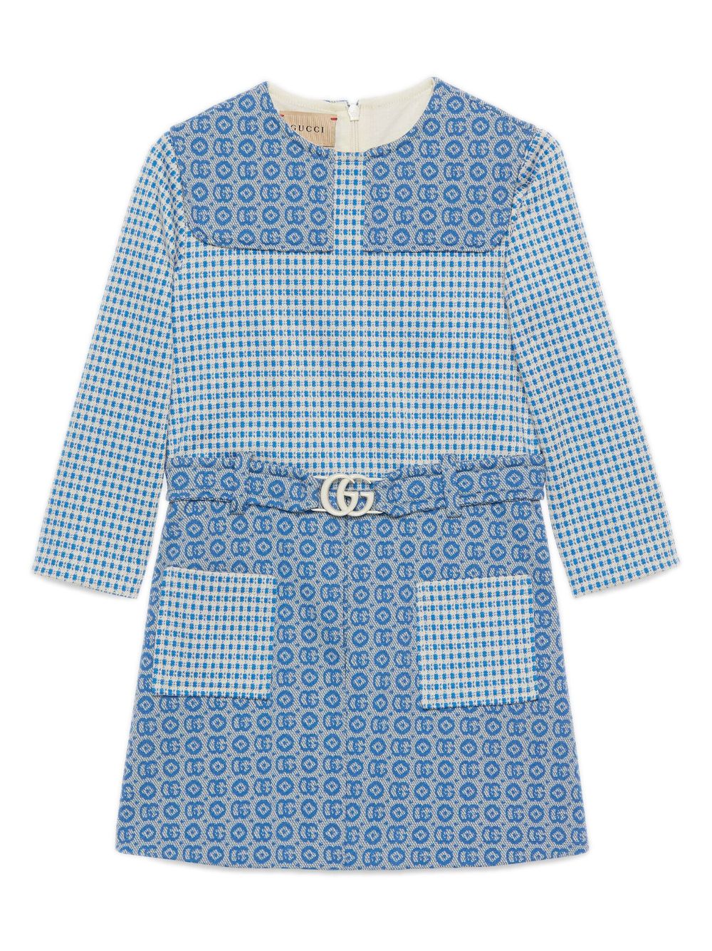 Gucci GG-motif Belted Playsuit - Farfetch