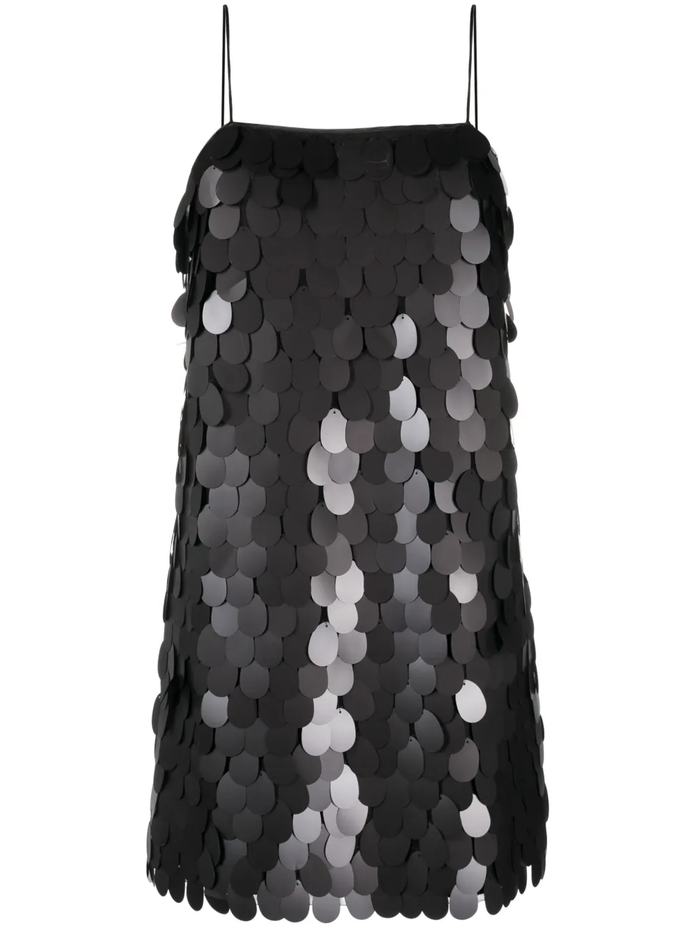 Rotate Birger Christensen Sequin-embellished Minidress In Black