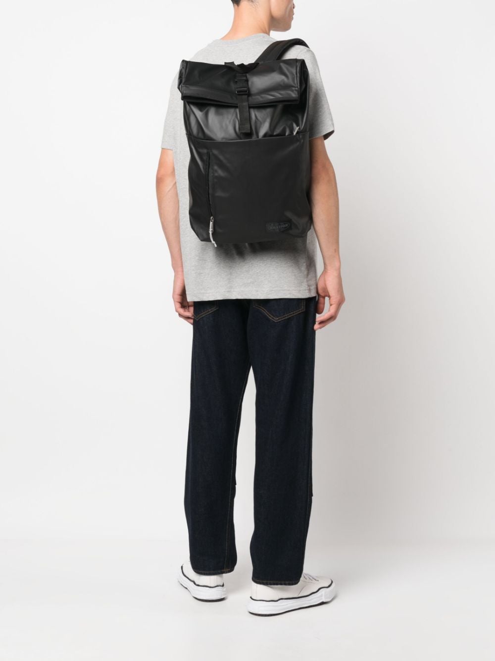 Shop Eastpak Buckle-fastening Backpack In Black