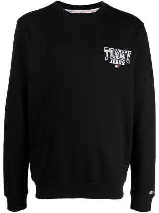 Tommy jeans logo print sweatshirt sale