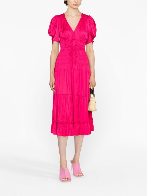 Ulla Johnson Daria V-neck Dress - Farfetch