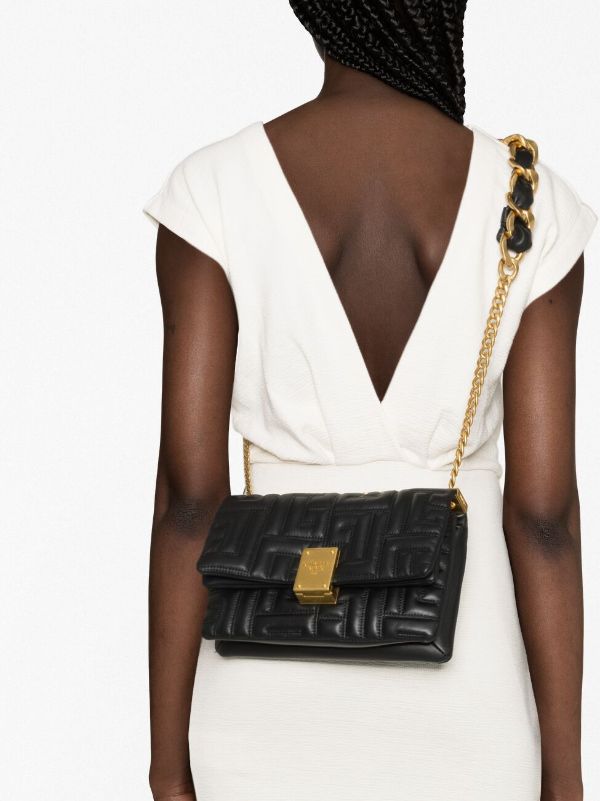 Balmain quilted discount bag