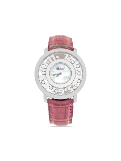 Chopard Pre-Owned 2007 pre-owned Happy Diamonds 36mm
