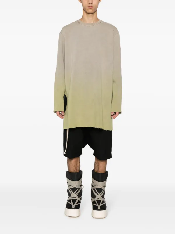 MONCLER スウェットシャツ +Rick Owens ゆったり MONCLER スウェットシャツ +Rick Owens ゆったり
