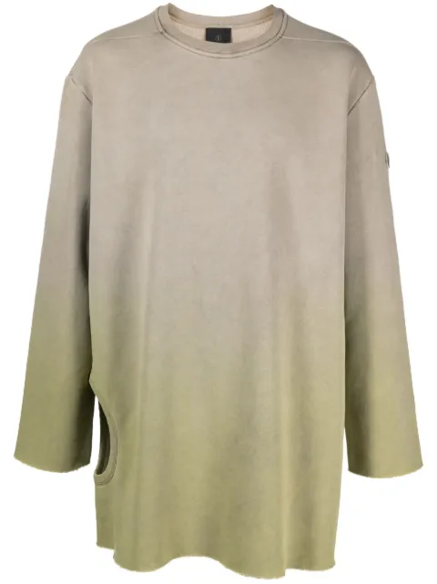 Moncler + Rick Owens Subhuman cut-out sweatshirt