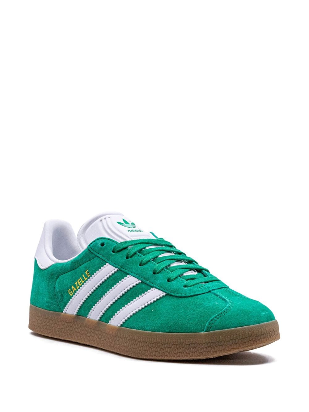 Shop Adidas Originals Gazelle "court Green" Sneakers