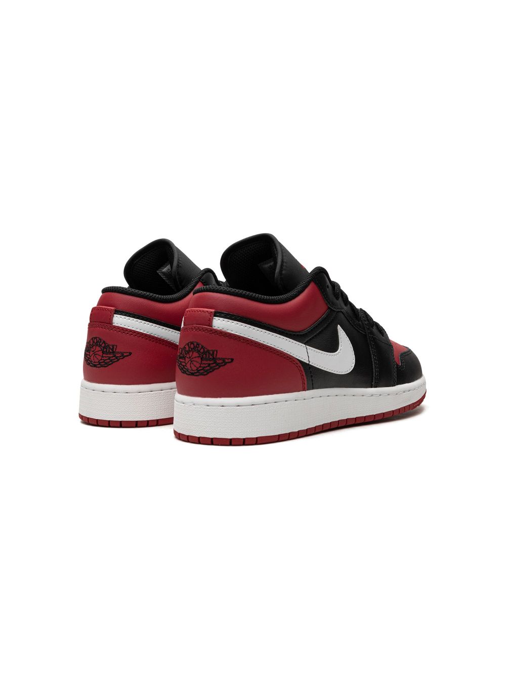Shop Jordan Air  1 Low "alternate Bred Toe" Sneakers In Black