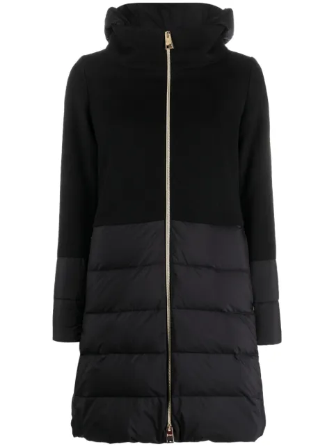 Herno padded hooded coat
