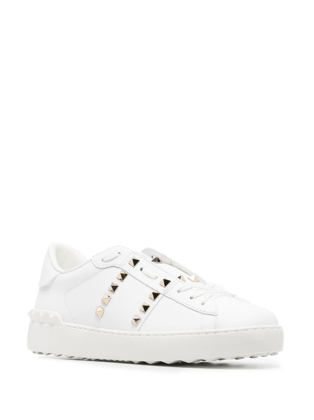 Valentino Garavani Rockstud Untitled low-top sneakers - Wit