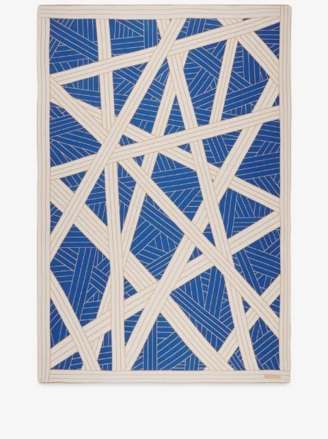Missoni Home Nastri geometric-print throw