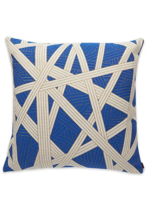 Missoni Home Nastri geometric-print cushion