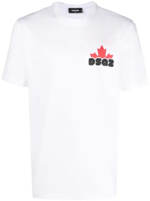 DSQUARED2 logo-print cotton T-shirt