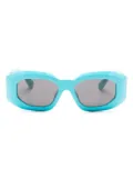 Versace Eyewear Maxi Medusa Biggie tinted sunglasses - Blue