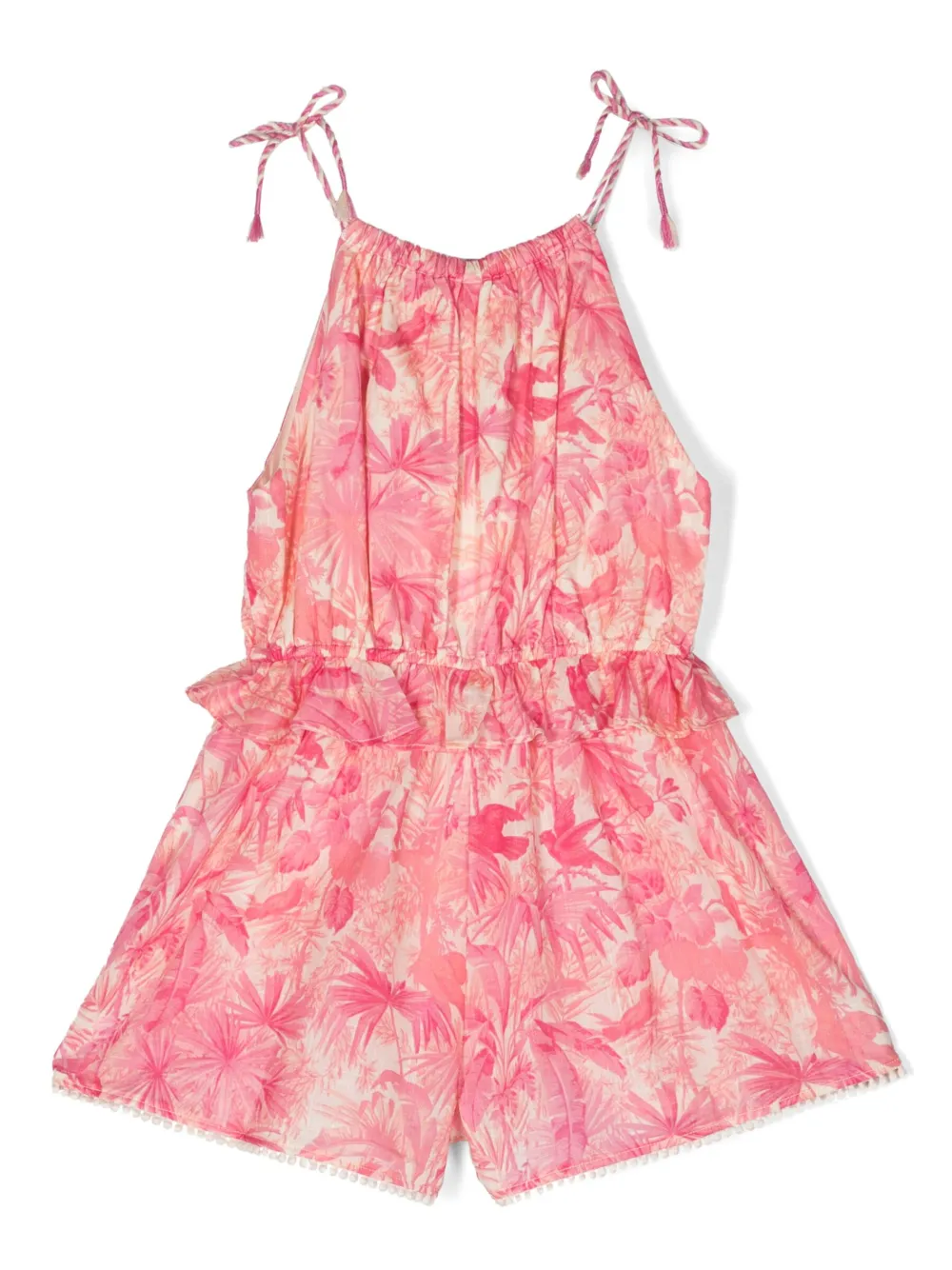 ZIMMERMANN Kids Mouwloze top - Roze