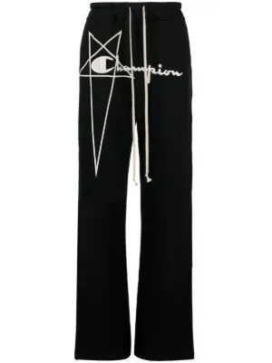 Rick Owens Black Tapered Lounge Pants Rick Owens