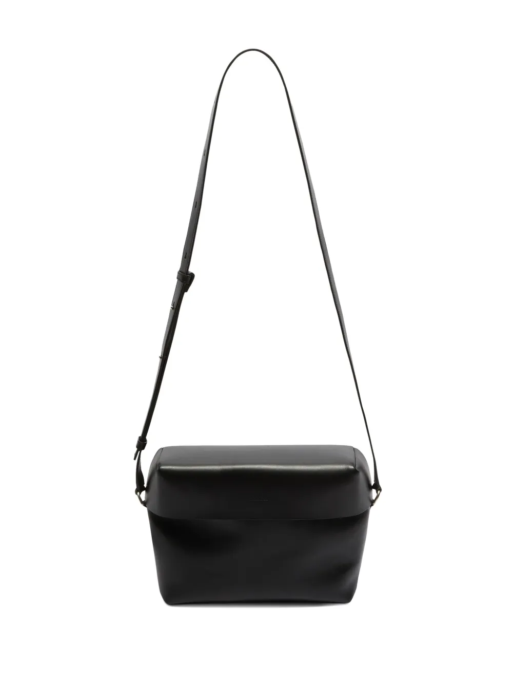 Jil Sander logo embossed Crossbody Bag Black FARFETCH UK