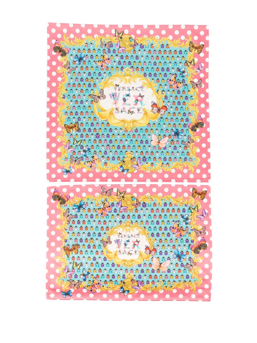 Versace Butterflies Placemats (set Of four) Farfetch