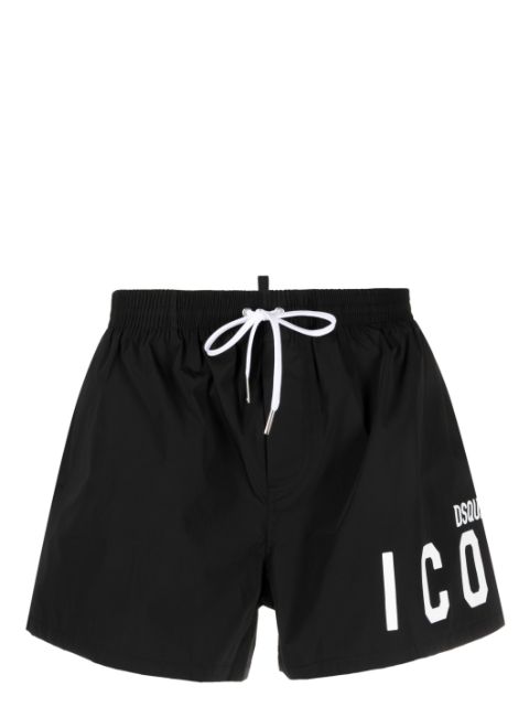 DSQUARED2 logo-print swim shorts Men