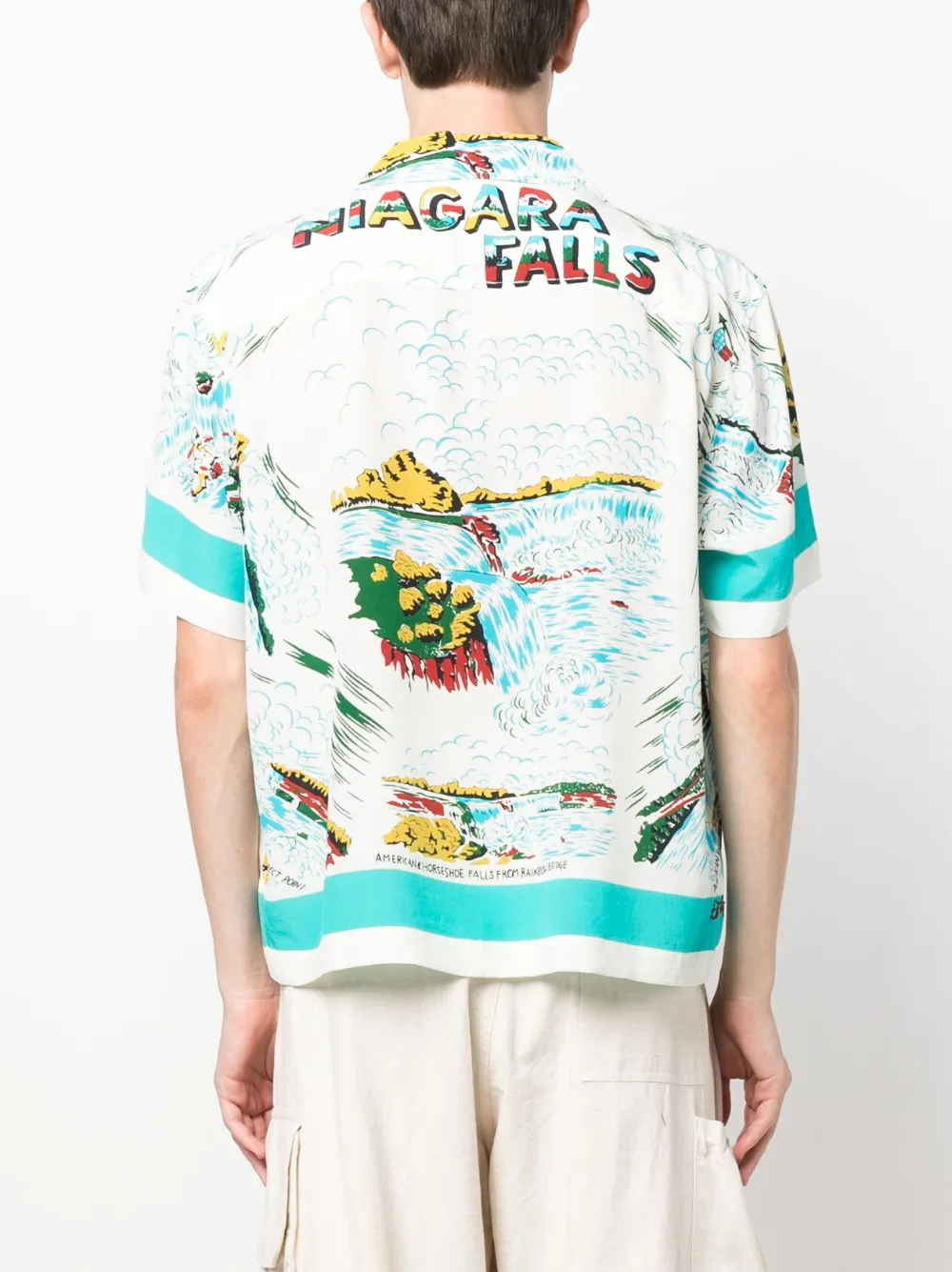 BODE graphic-print Silk Shirt - Farfetch