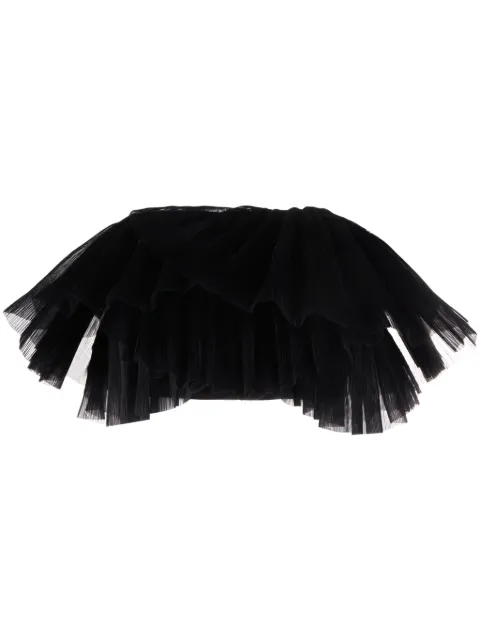 Aje Elsie pleated bandeau top