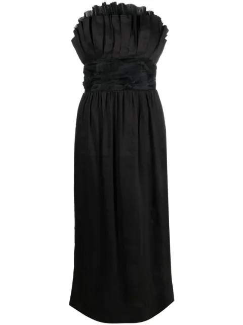 Aje Whisper knotted waist midi dress